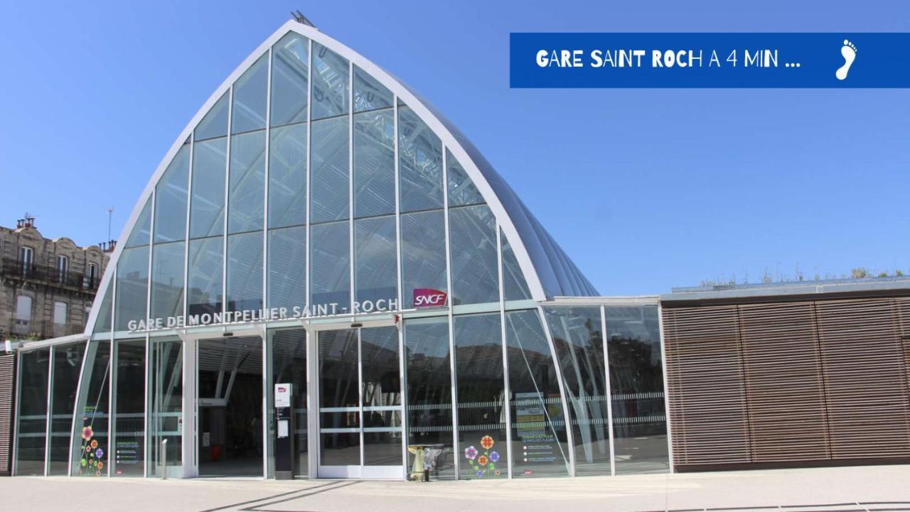 Uncourtsejour - Montpellier Gare - Parking Apartment Exterior photo
